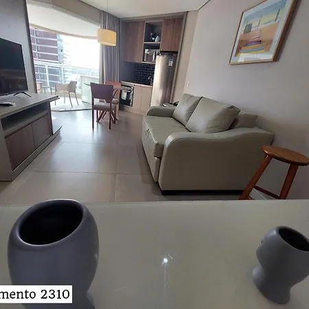 Book Santos - Estanconfor Andar Alto Com Sacada Ampla E A Melhor Vista Mar Exterior photo