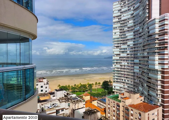 Book Santos - Estanconfor Andar Alto Com Sacada Ampla E A Melhor Vista Mar