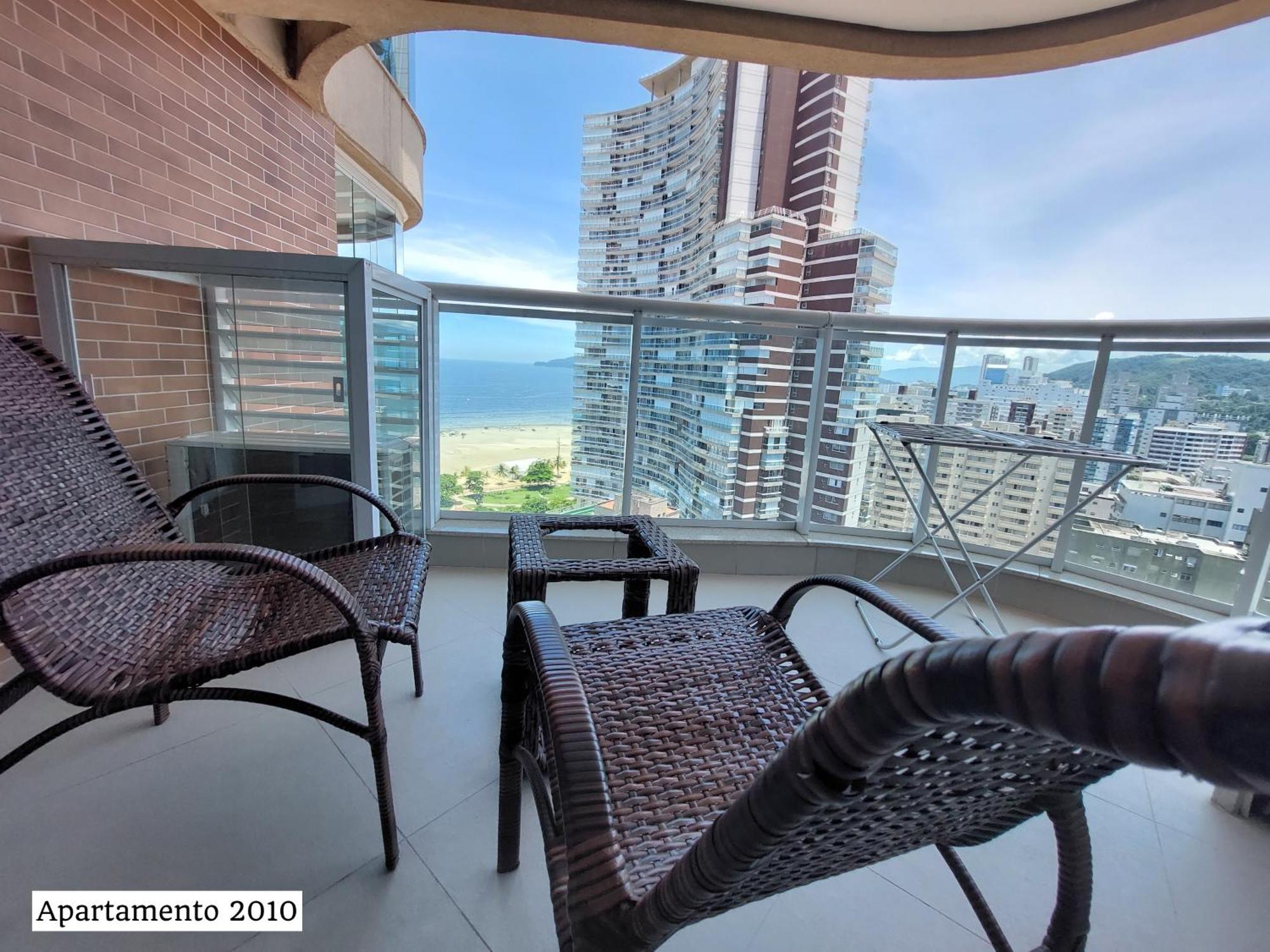 Apartment Book - Estanconfor Andar Alto Com Sacada Ampla E A Vista Mar *