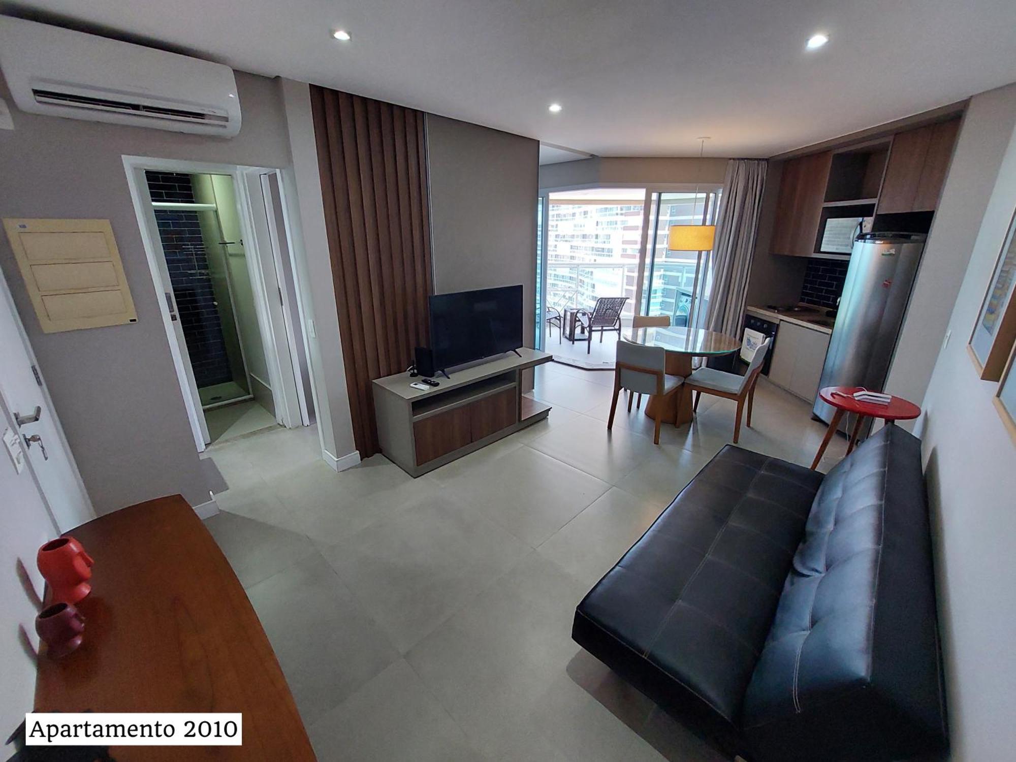 Book - Estanconfor Andar Alto Com Sacada Ampla E A Vista Mar Apartment